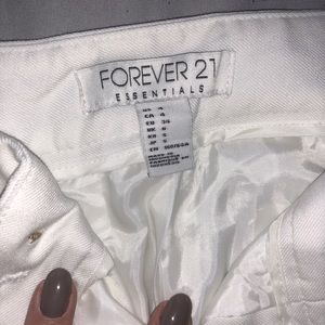 White Dress pants with gold accents - size 4